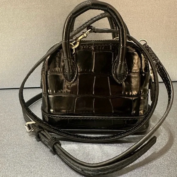 Balenciaga Logo Ville bag Crocodile embossed leather - Picture 2 of 7